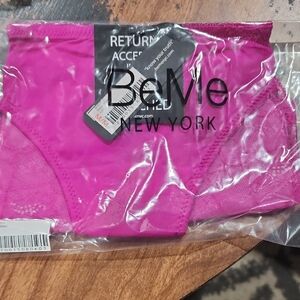 BeMe NYC Women's Rough & Tumble Lace True Bikini NWT